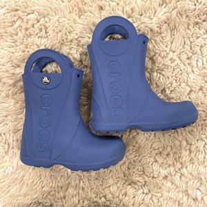 Size 10 CROCS Rainboots